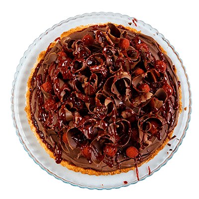 Himbeer-Schokoladen-Tarte