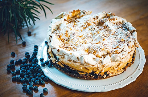 Schwedischer Blaubeerkuchen