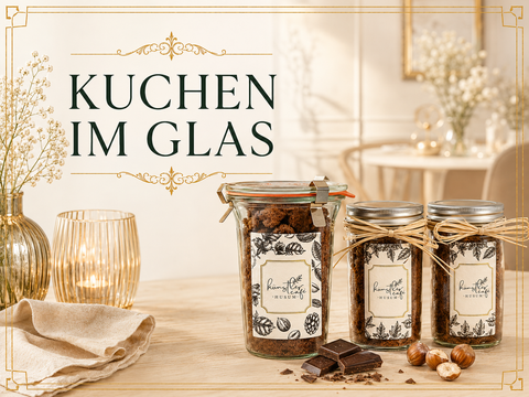 Kuchen im Glas