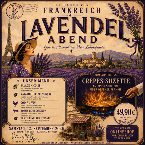 Lavendelabend – Ein Hauch von Frankreich