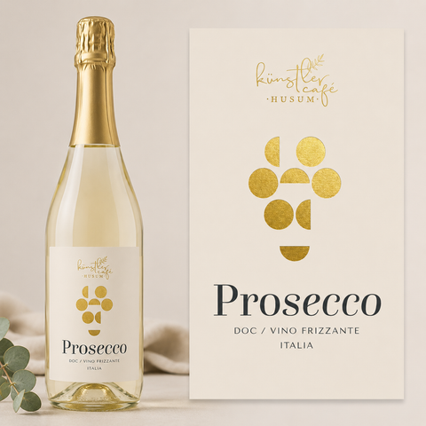 Künstlercafé Husum Prosecco